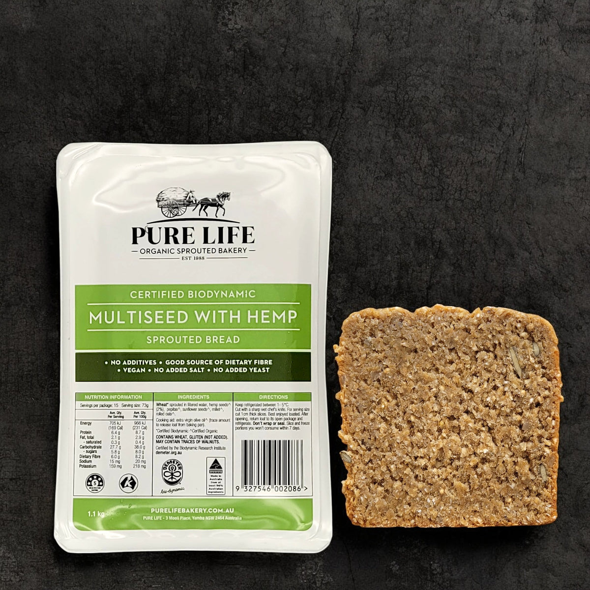 Pure Life - Sprouted Multi Hemp 1.1kg