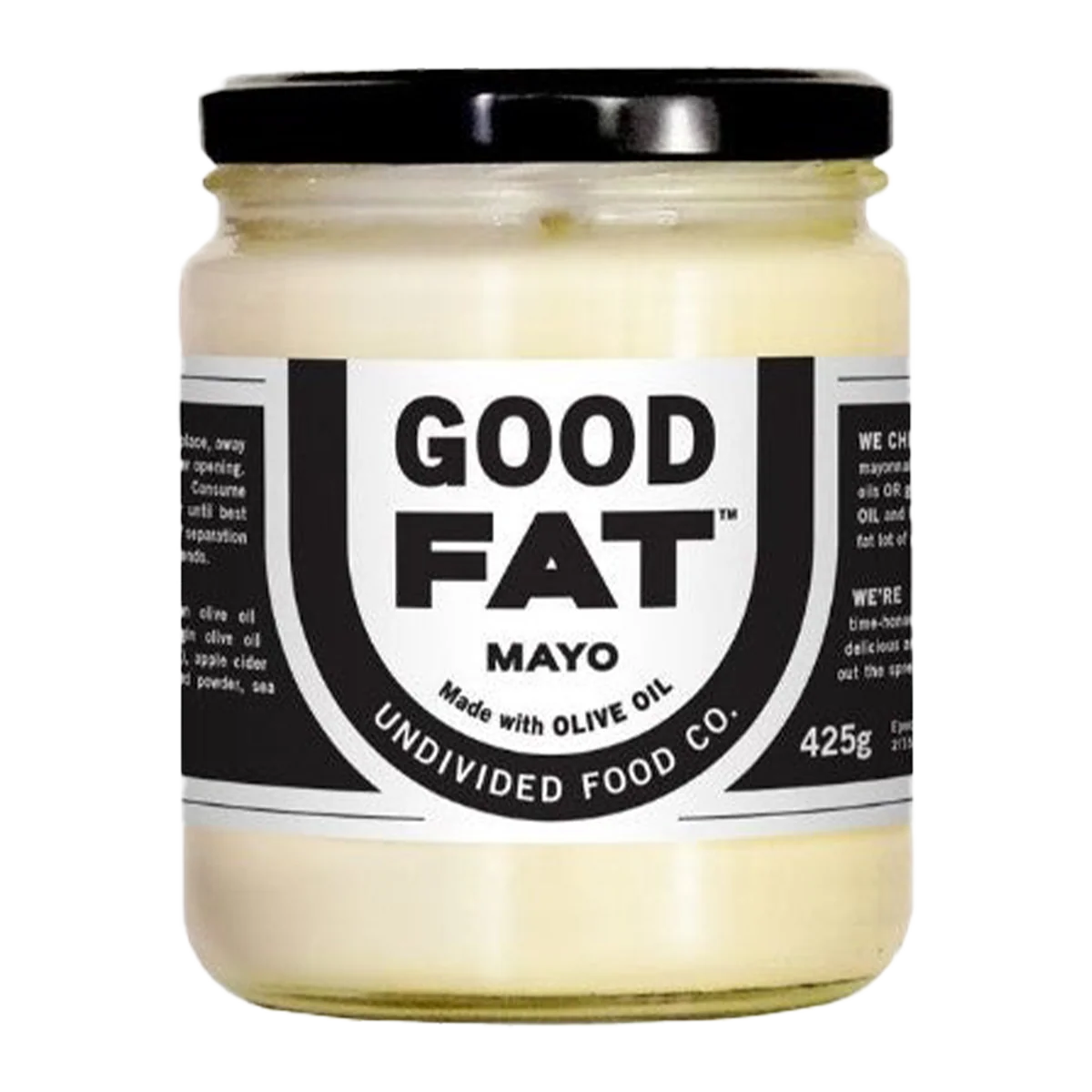 Undivided Food Co. - Good Fat Jumbo Mayo 425g