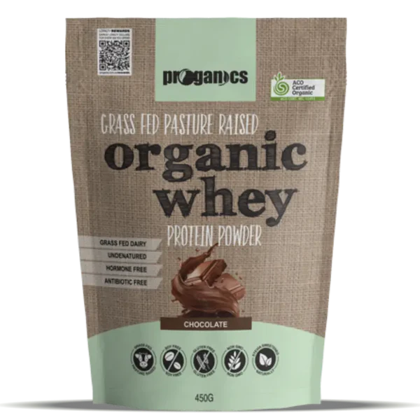 Proganics - Whey Choc 450g