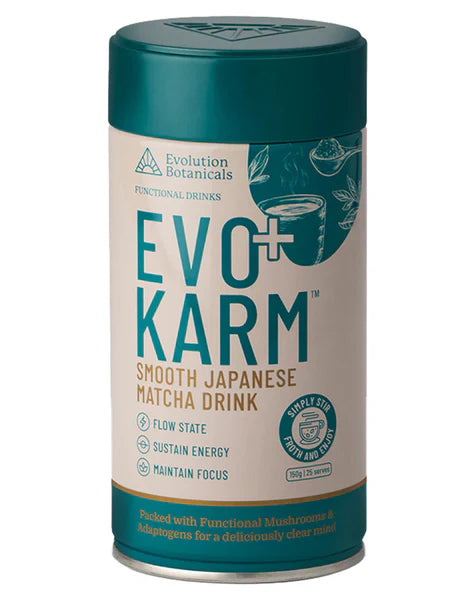 Evolution Botanicals - Evo+ Karm Smooth Japanese Match Drink 150g