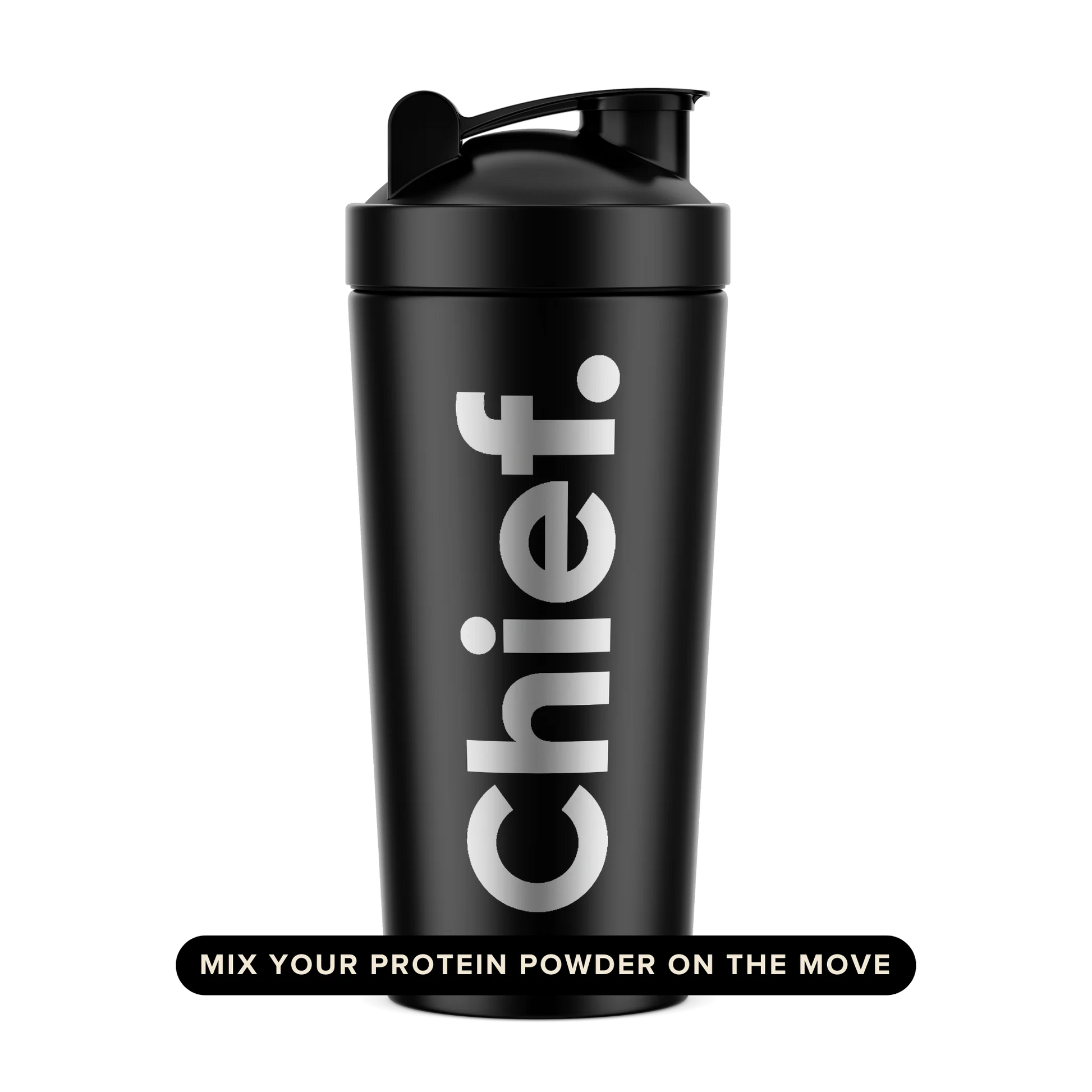 Chief Nutrition - Stainless Steel Protein Shaker W/mixing Ball