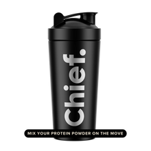 Chief Nutrition - Stainless Steel Protein Shaker W/mixing Ball