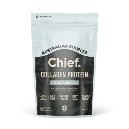 Chief - Australian Collagen Powder Creamy Vanilla 450g