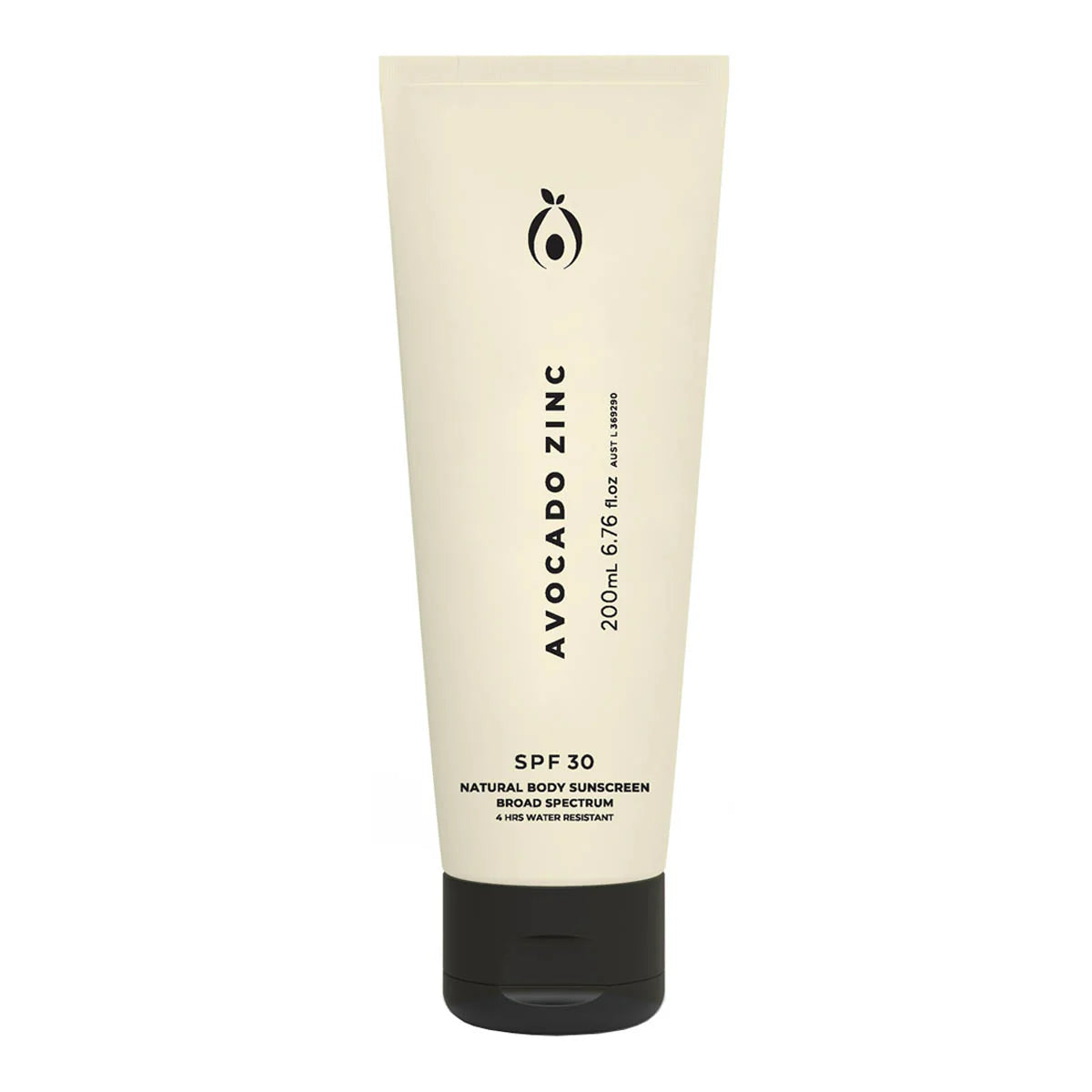 Avocado Zinc - Spf 30 Natural Body Sunscreen 200ml