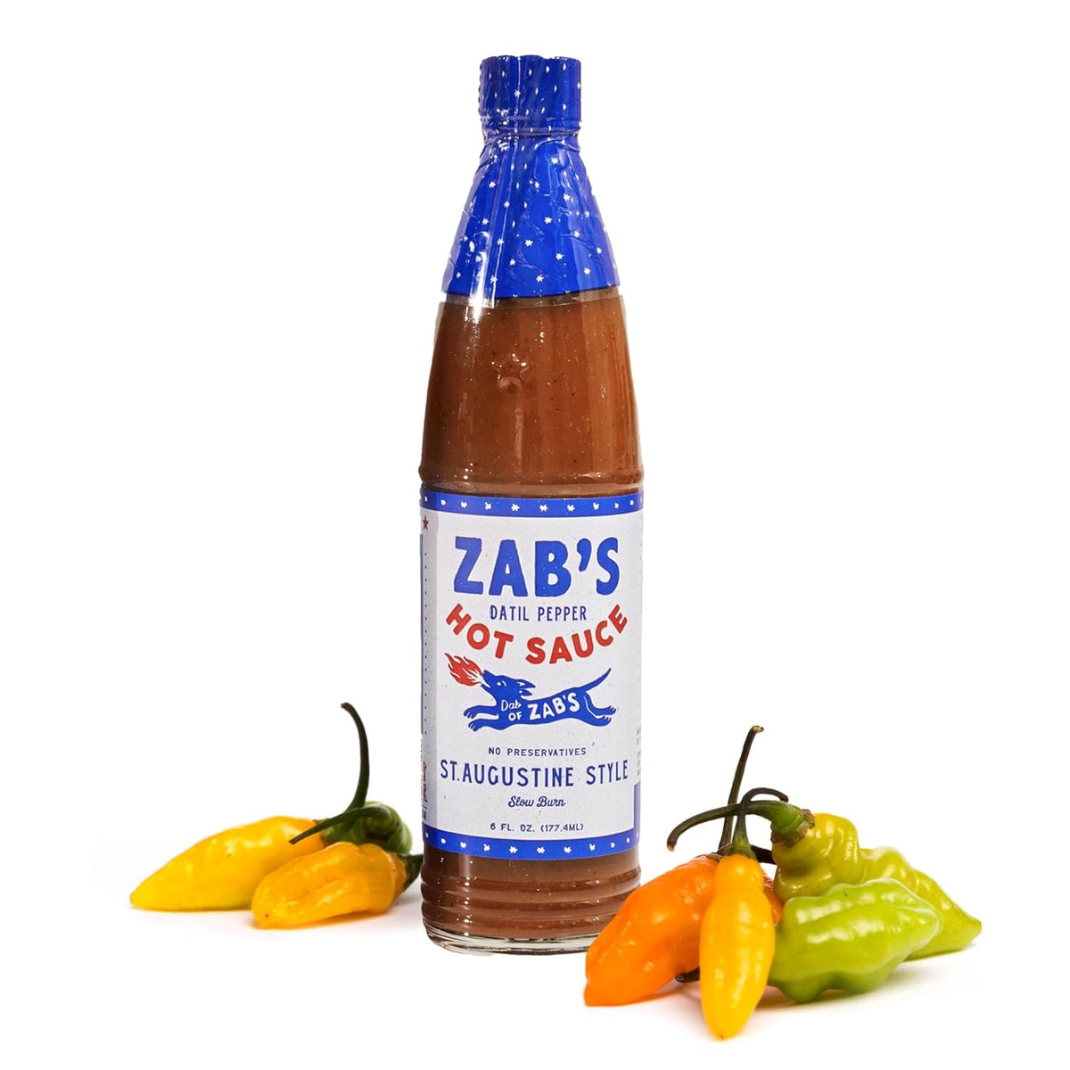 Zab's St Augustine Style Hot Sauce 177ml