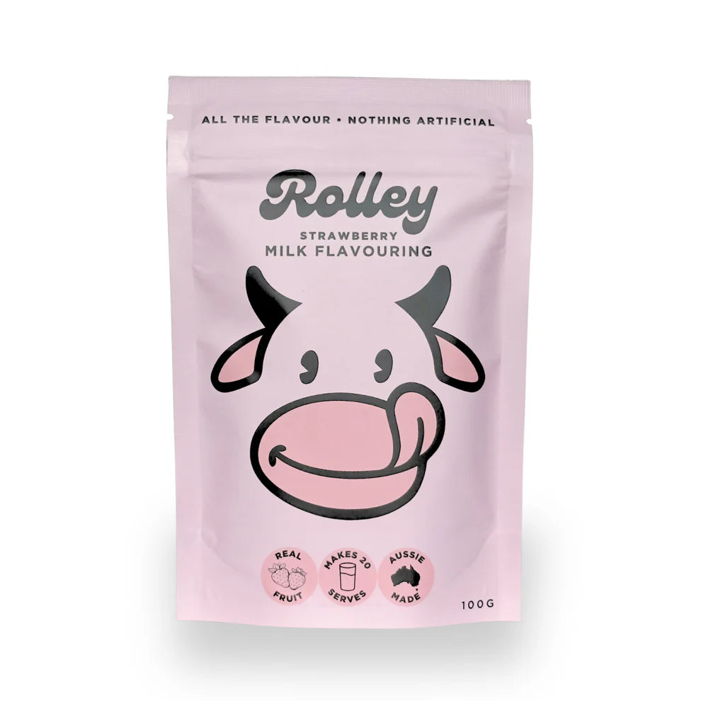 Rolley - Strawberry Milk Flavouring 100g