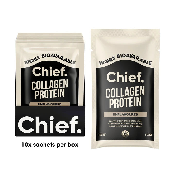 Chief - Collagen Protein Unflavored Sachets 15g