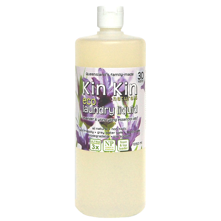 Kin Kin - Lavender & Ylang laundry liquid 1050ml