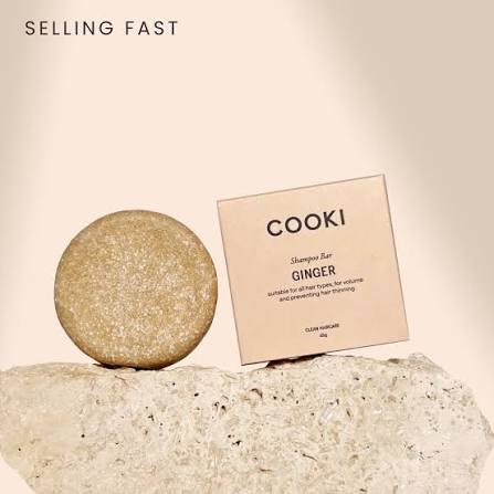Cooki Haircare - Ginger Shampoo Bar 50g