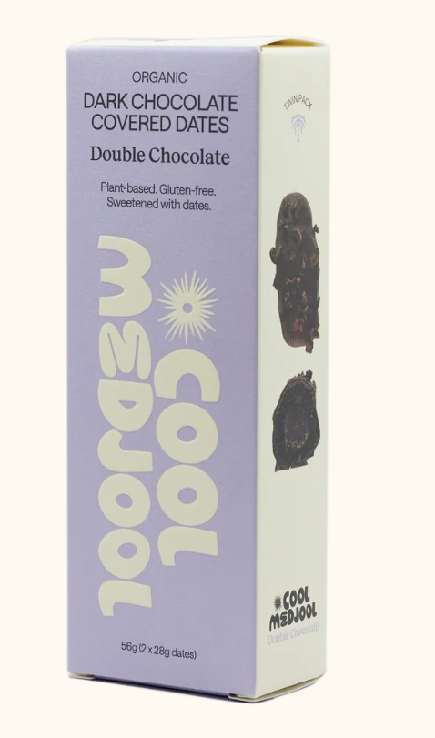 Cool Medjool - Double choc Dates Twin Pack 56g